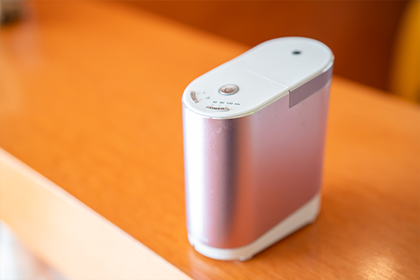 歯医者さん特有の“におい”もカット