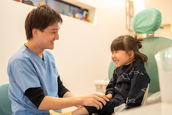 常に患者様のご様子をおうかがいします